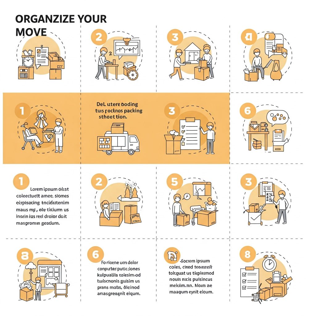 How to Organize Your Move: A Step-by-Step Guide
