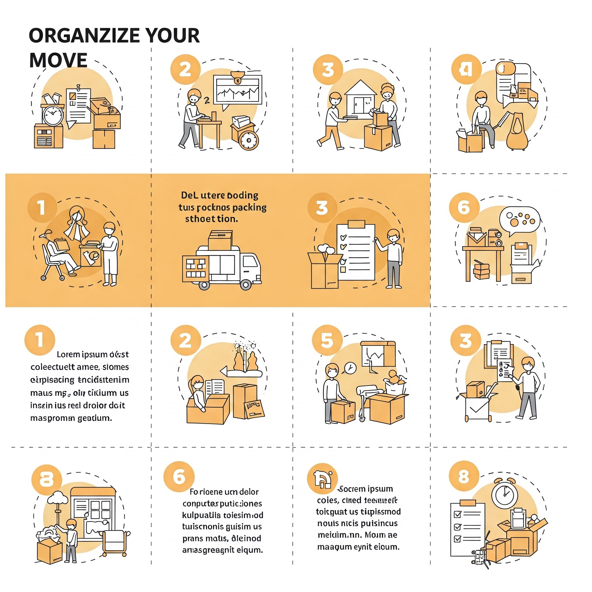 How to Organize Your Move: A Step-by-Step Guide
